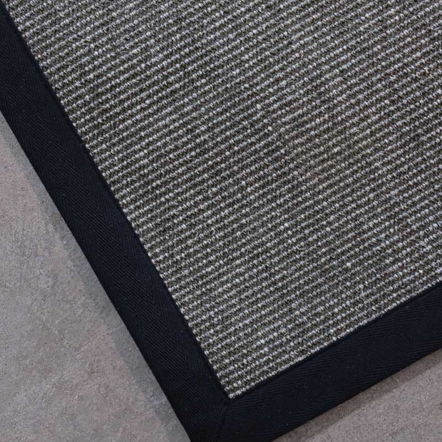 Anchor Grey Blended white Sisal 5x8 feet Rectangle Rug