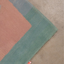 Mirage Multicolour Wool 4x6 feet Rectangle Rug - I MEAN DESIGN