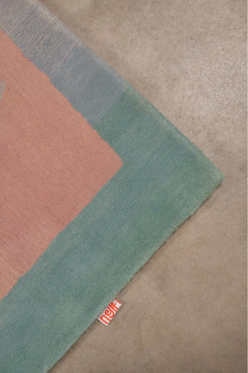 Mirage Multicolour Wool 4x6 feet Rectangle Rug - I MEAN DESIGN