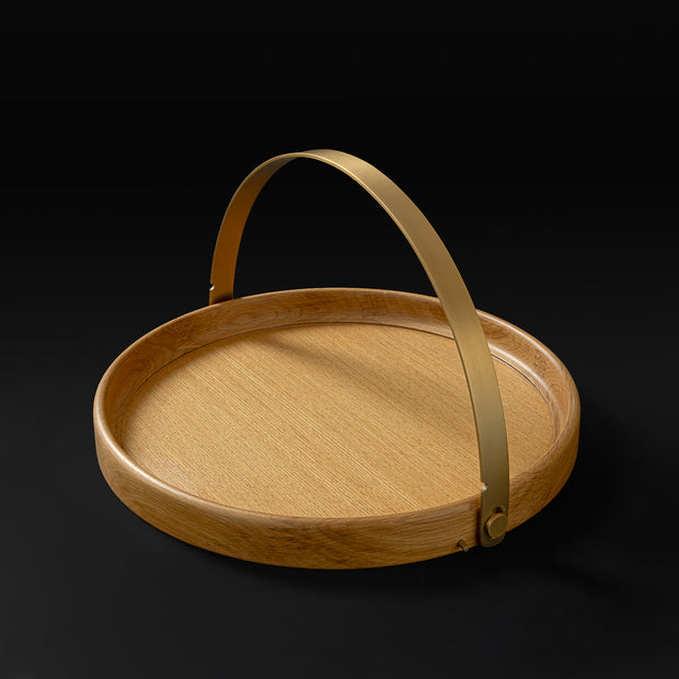 Brass Band Round Tray