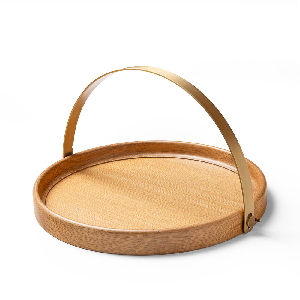 Brass Band Round Tray WO