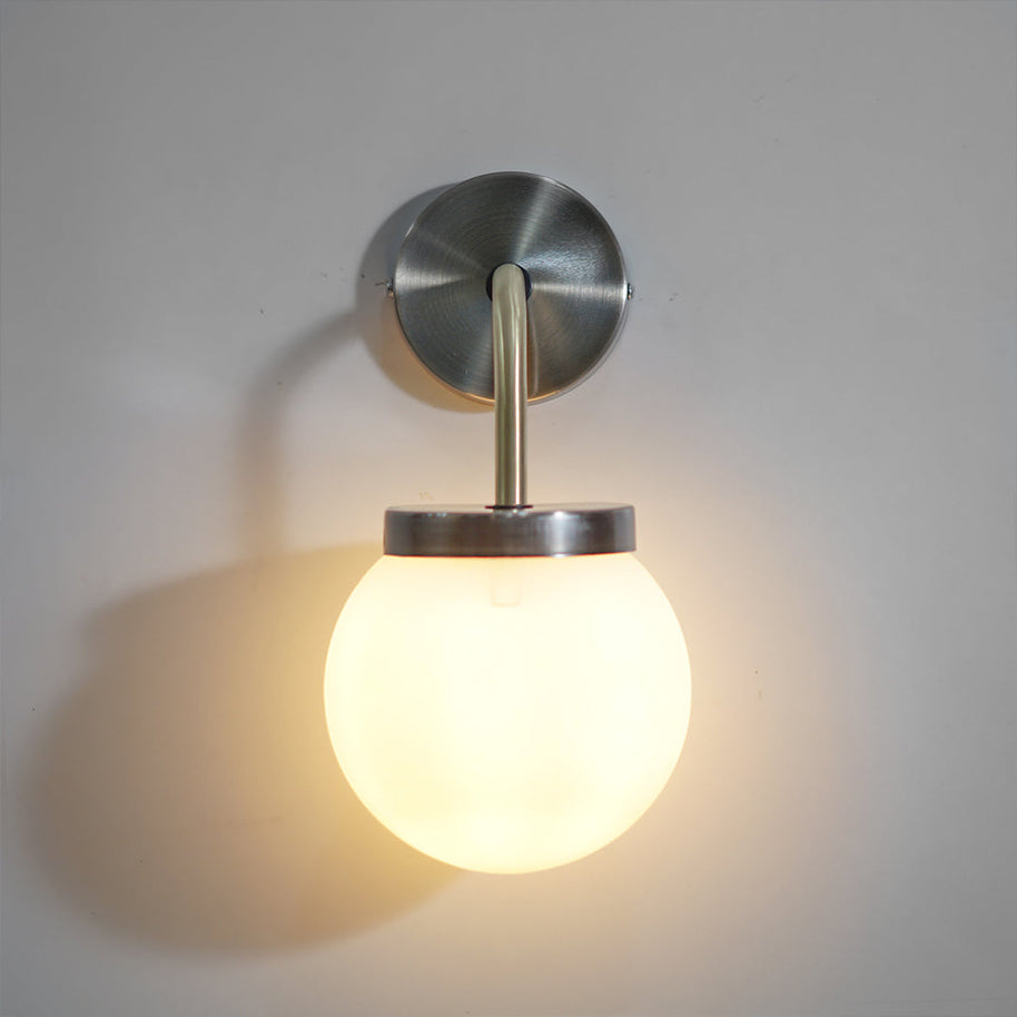 bras gold wall lamp