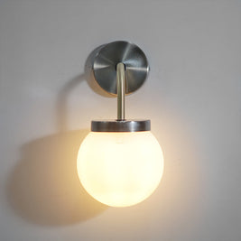 bras gold wall lamp
