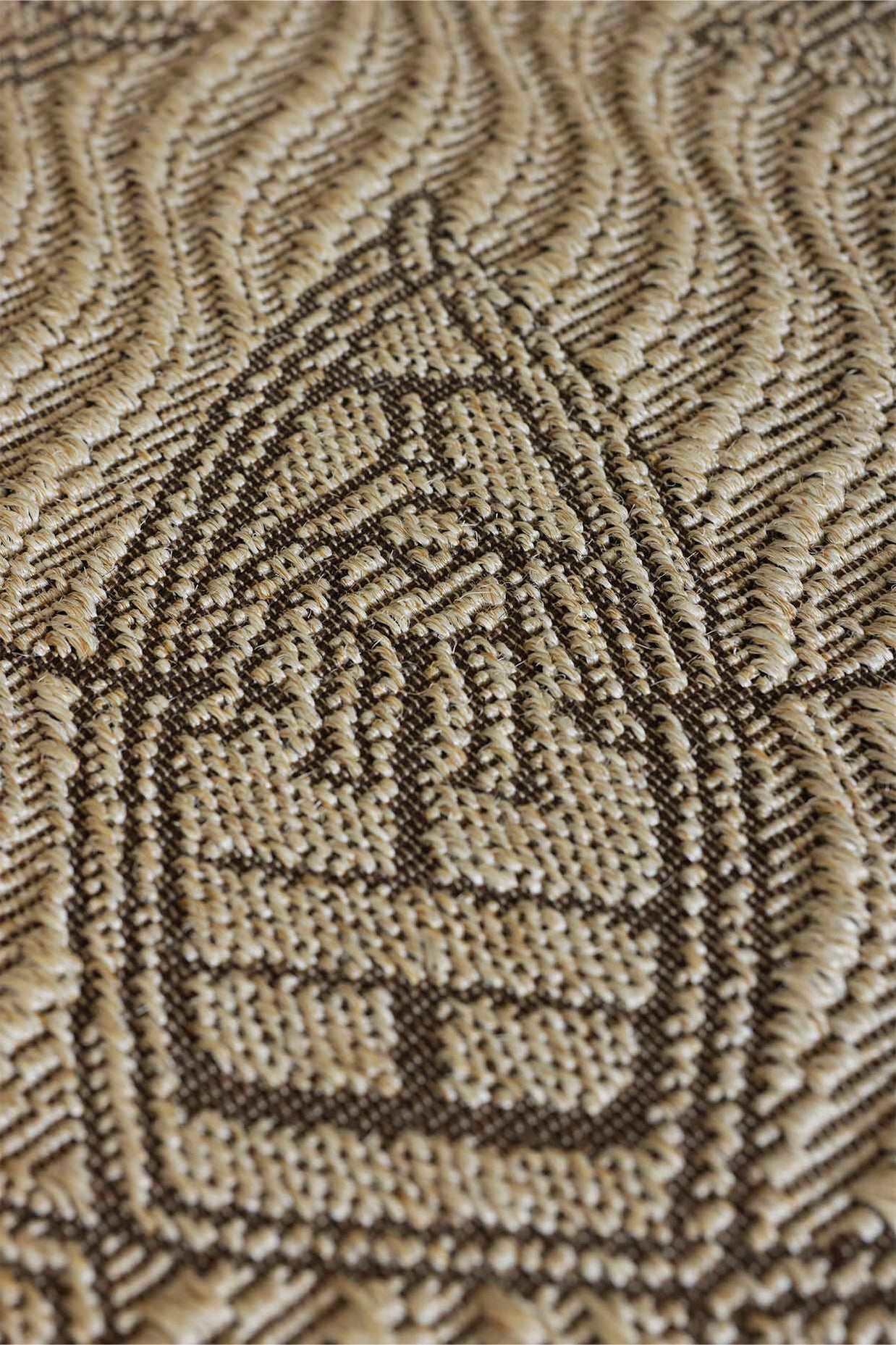 Thira Beige Sisal 6x9 feet Rectangle Rug - I MEAN DESIGN