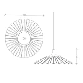 Cappello pendant light