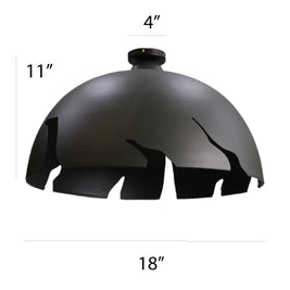 CLH169 Distressed Pendant Light