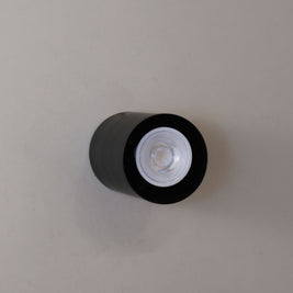 Surface Mounted Black LED Light 12w - The Black Steel