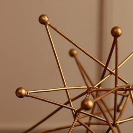 Modern Celestial Star Artifact Decorative Object for Living Room Décor