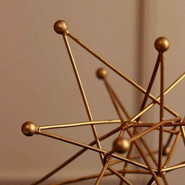 Celestial star artifact Elegance Geometrical Star Decor Object for Centre Table