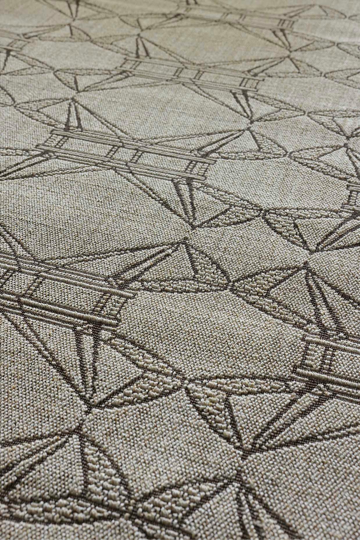 Cheenavala Beige Sisal 6x9 feet Rectangle Rug - I MEAN DESIGN