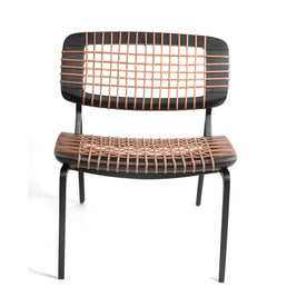Asan Chair Leather Weave
