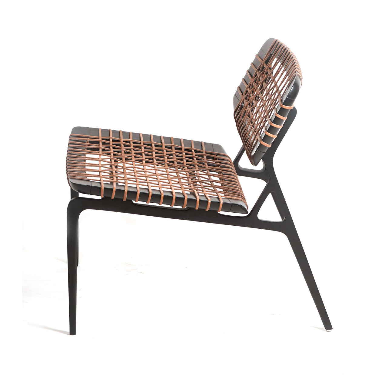 Asan Chair Leather Weave
