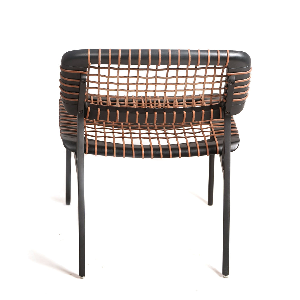 Asan Chair Leather Weave