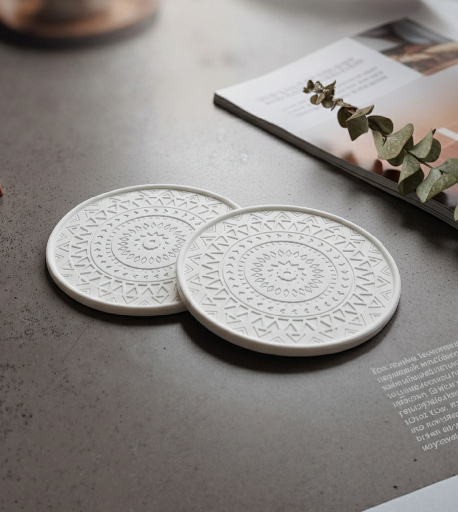 Chakra coasters ( set of 2)