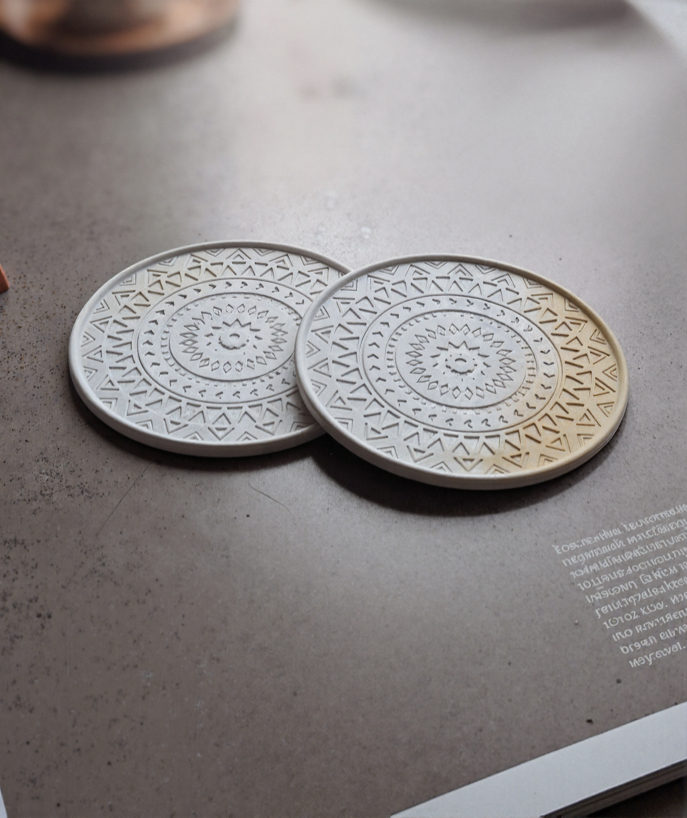 Chakra coasters ( set of 2)