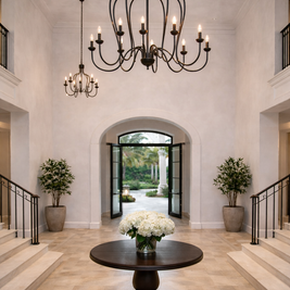 CLR127 Victorian Villa Chandelier