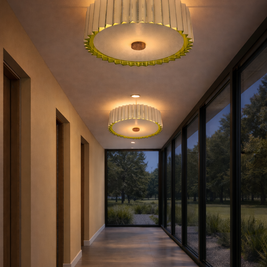 Cylindrical Ceiling Light