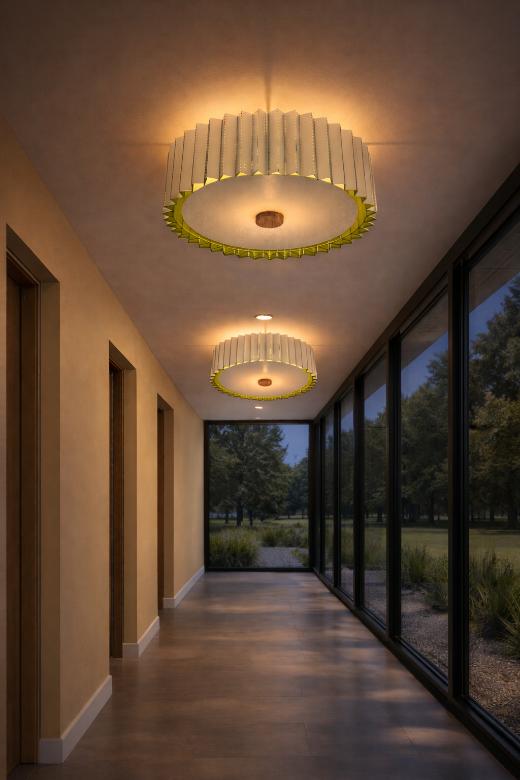 Cylindrical Ceiling Light