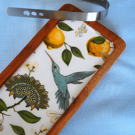 Citrine Garden Serving Tray