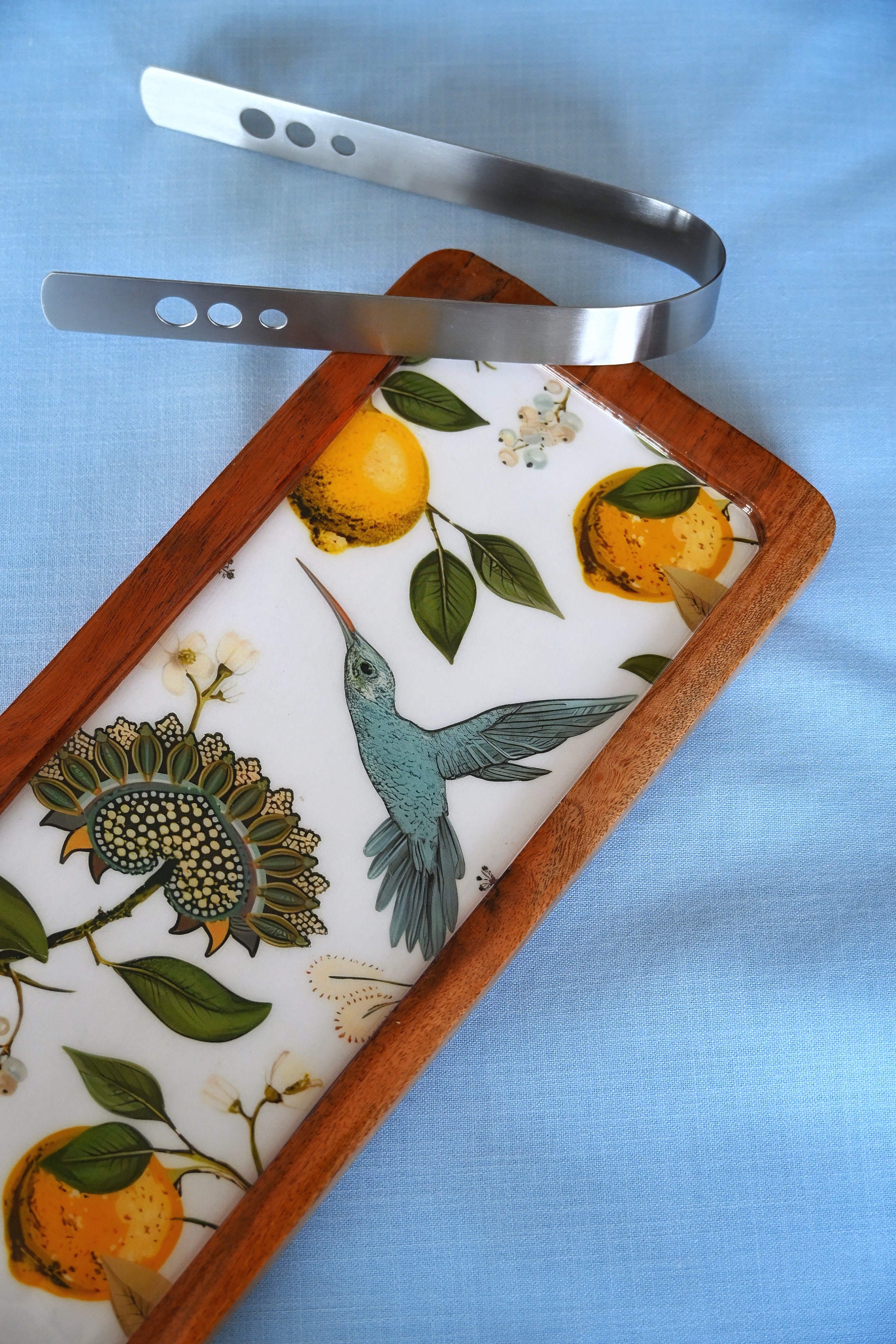 Citrine Garden Serving Tray