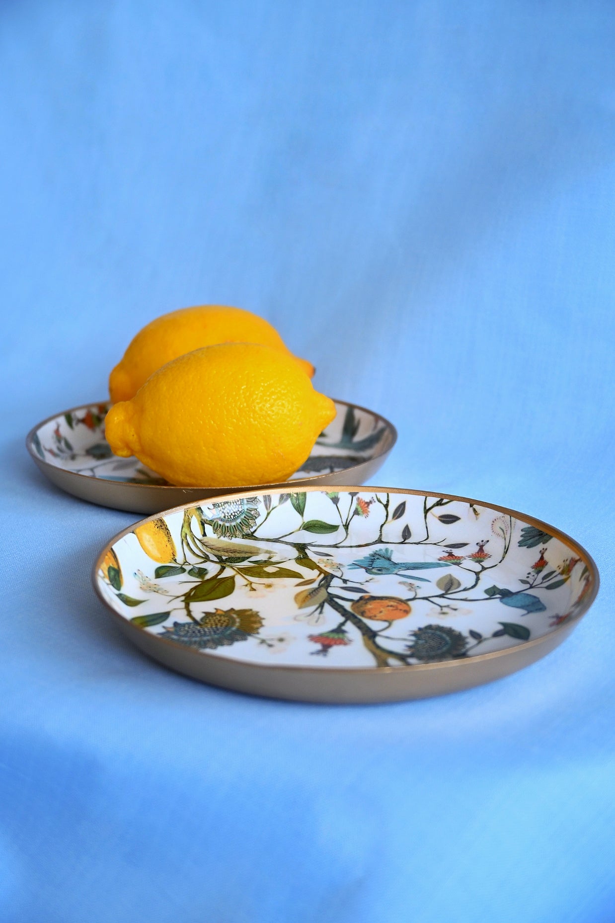 Citrus Song Dessert Plates - Set of 4