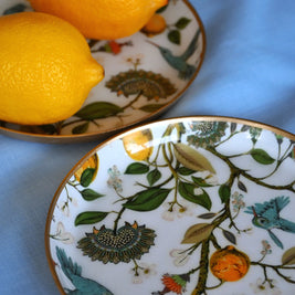 Citrus Song Dessert Plates - Set of 4