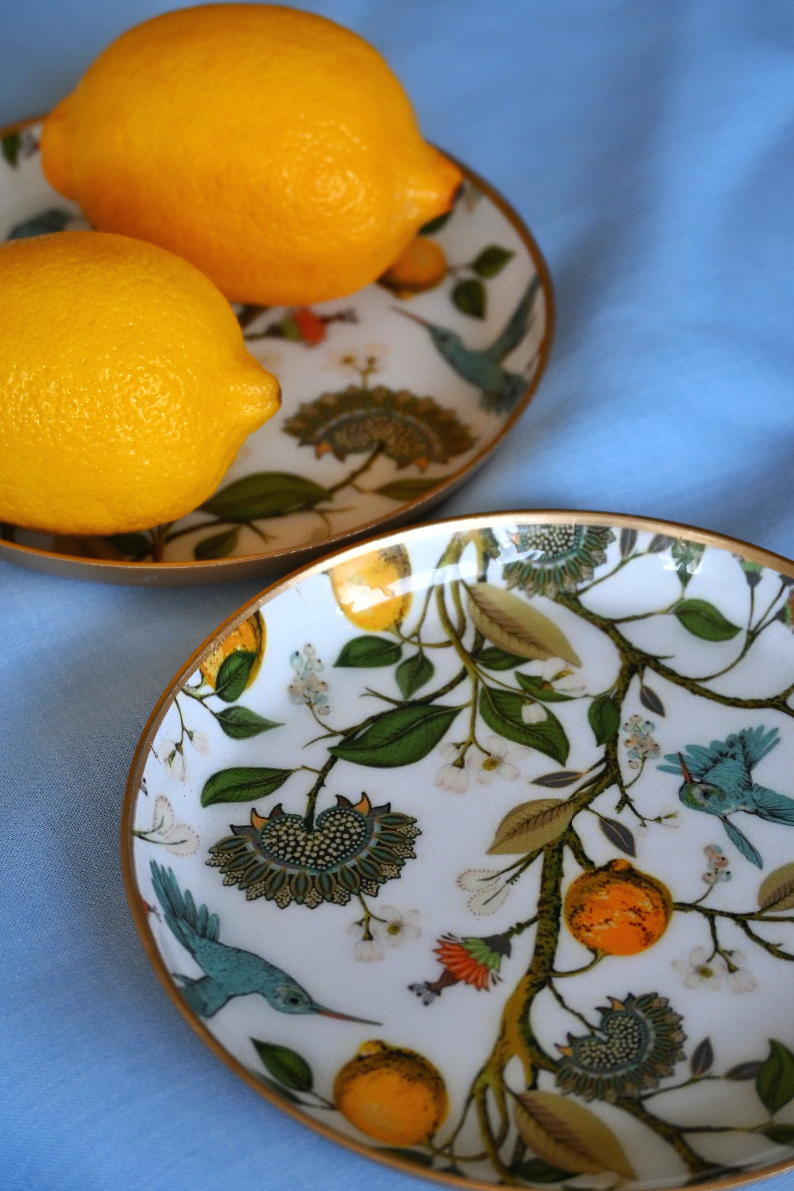 Citrus Song Dessert Plates - Set of 4