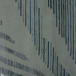 Skew Multicolour Wool Viscose 6x9 feet Rectangle Rug - I MEAN DESIGN