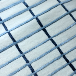 Spectrum Multicolour Wool Viscose 6x9 feet Rectangle Rug - I MEAN DESIGN