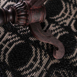 Mehtabi Black & Silver Sisal 6x9 feet Rectangle Rug - I MEAN DESIGN