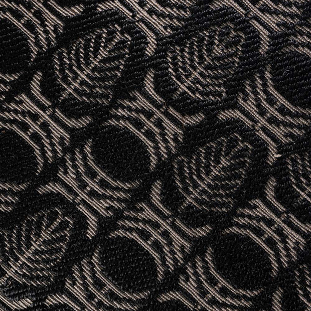 Mehtabi Black & Silver Sisal 6x9 feet Rectangle Rug - I MEAN DESIGN