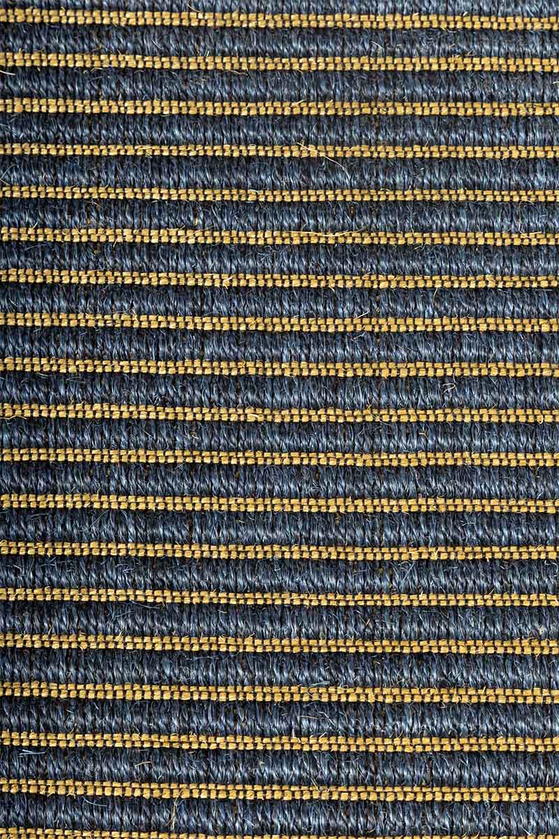 Fault Line Blue Sisal 5x8.5 feet Rectangle Rug - I MEAN DESIGN