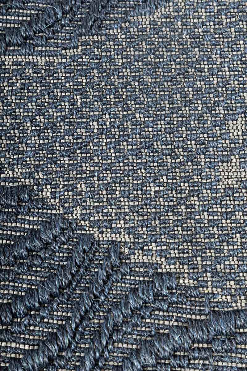 Sea Nettle Blue Sisal 6x9 feet Rectangle Rug - I MEAN DESIGN