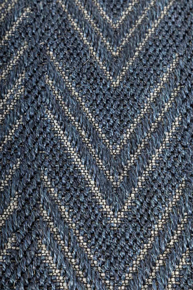 Indigo Ridge Blue Sisal 5x8 feet Rectangle Rug - I MEAN DESIGN