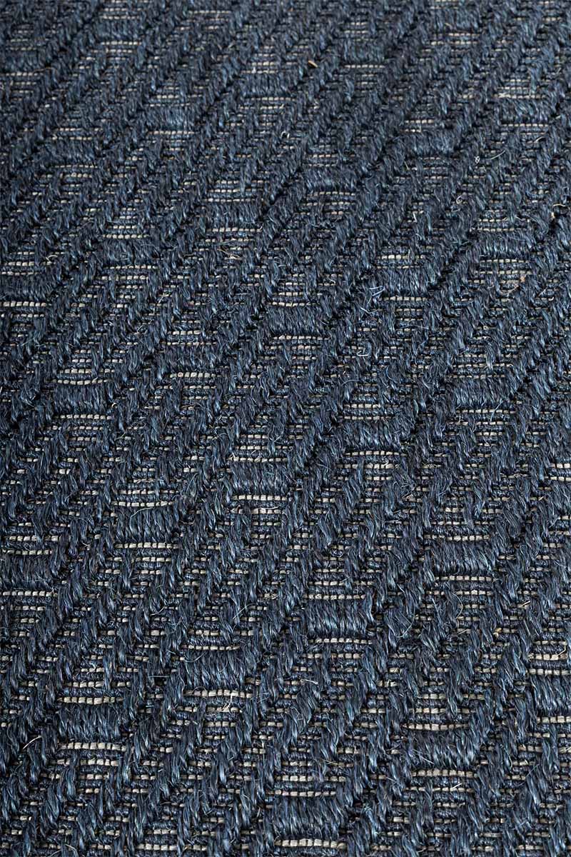 Obsidian Blue Sisal 8x10 feet Rectangle Rug - I MEAN DESIGN