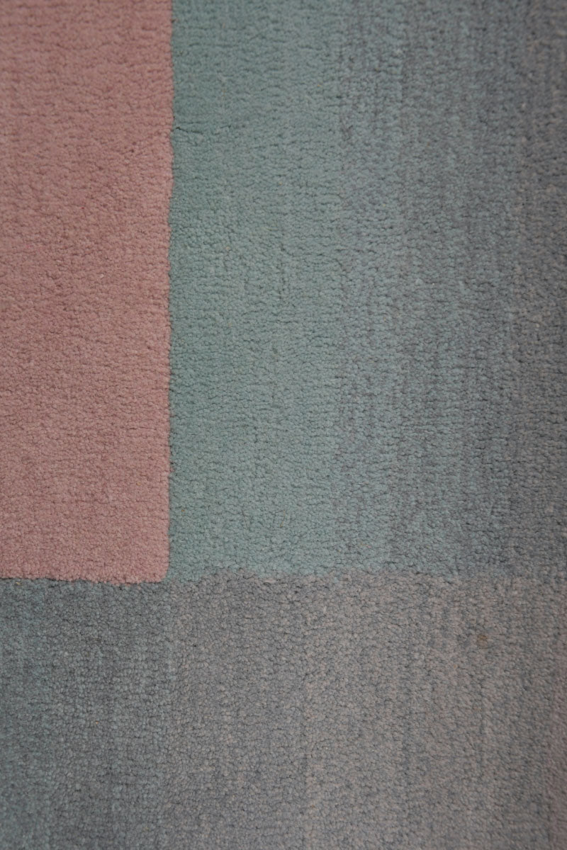 Horizon Multicolour Wool 4x6 feet Rectangle Rug - I MEAN DESIGN