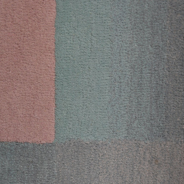 Horizon Multicolour Wool 4x6 feet Rectangle Rug - I MEAN DESIGN