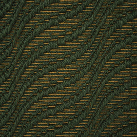 Vallamkali Green & Gold Sisal 6x9 feet Rectangle Rug - I MEAN DESIGN