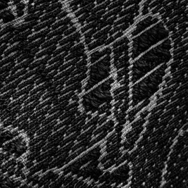 Surahi Black & Silver Sisal 6x9 feet Rectangle Rug - I MEAN DESIGN