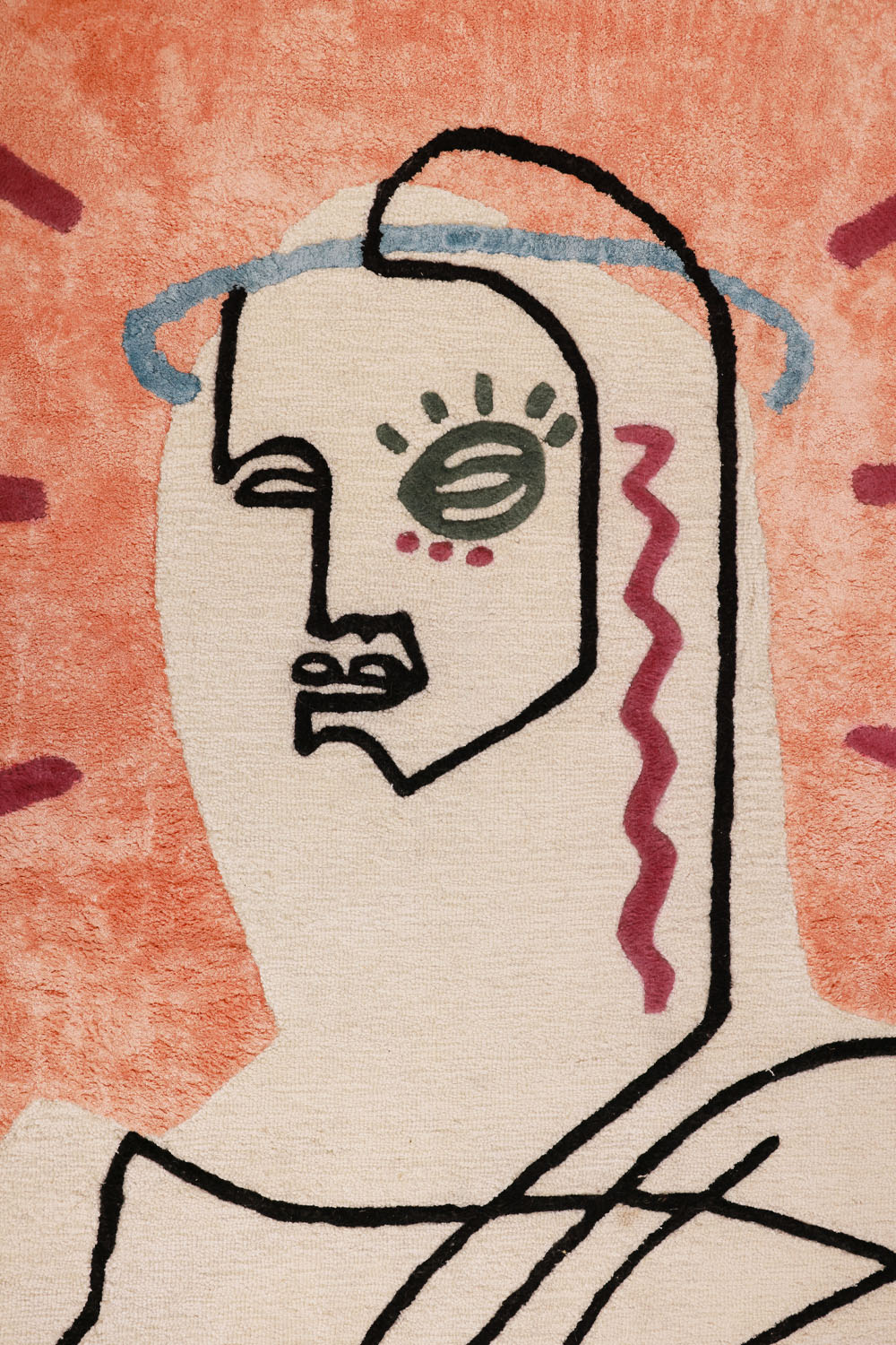 Mono Lisa Multicolour Wool Viscose 6x8 feet Rectangle Rug - I MEAN DESIGN