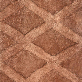 Teera Brown Bamboo Silk 5x8 feet Rectangle Rug - I MEAN DESIGN