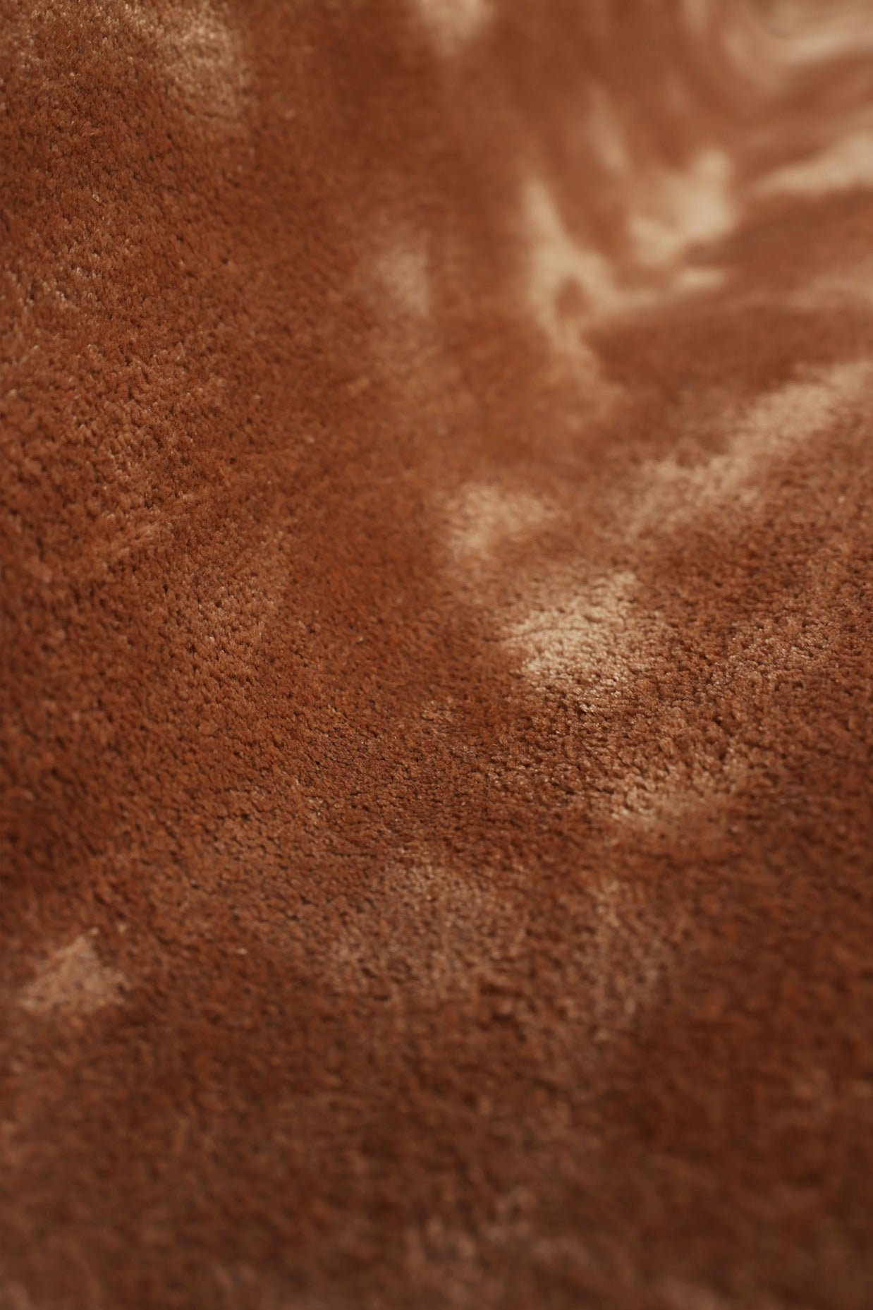 Sepia Red Wool Bamboo Silk 4x6 feet Rectangle Rug - I MEAN DESIGN