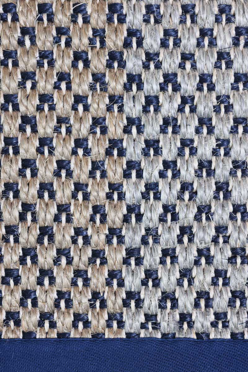 Panama Dual Tone Off white & Cardamom marble Sisal 6x9 feet Rectangle Rug - I MEAN DESIGN