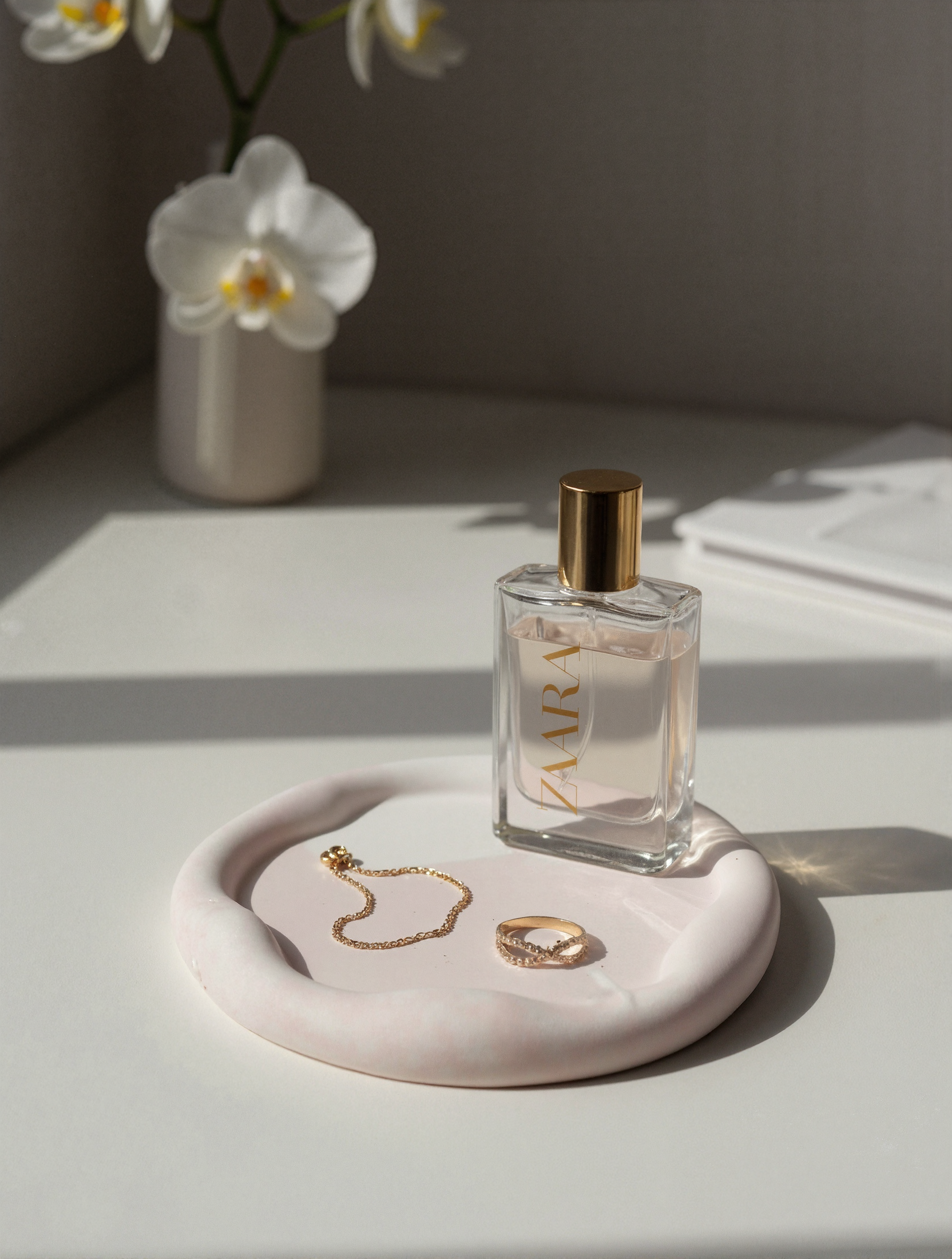 Cloud trinket tray (round)