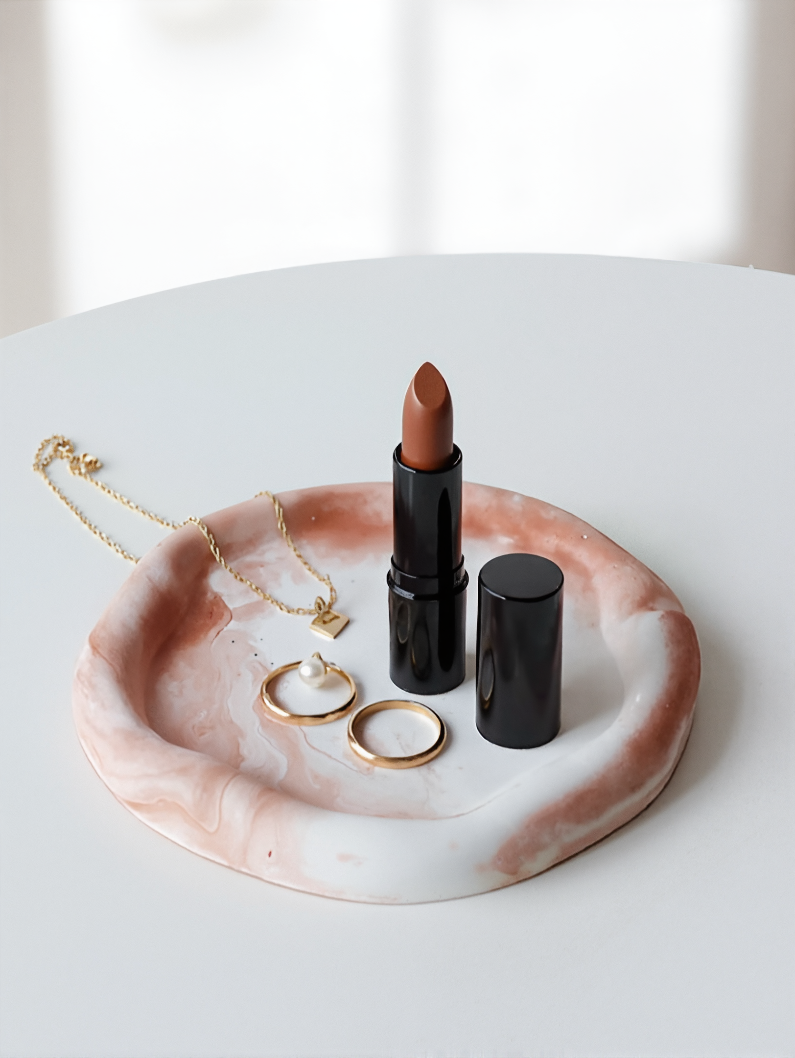 Cloud trinket tray (round)