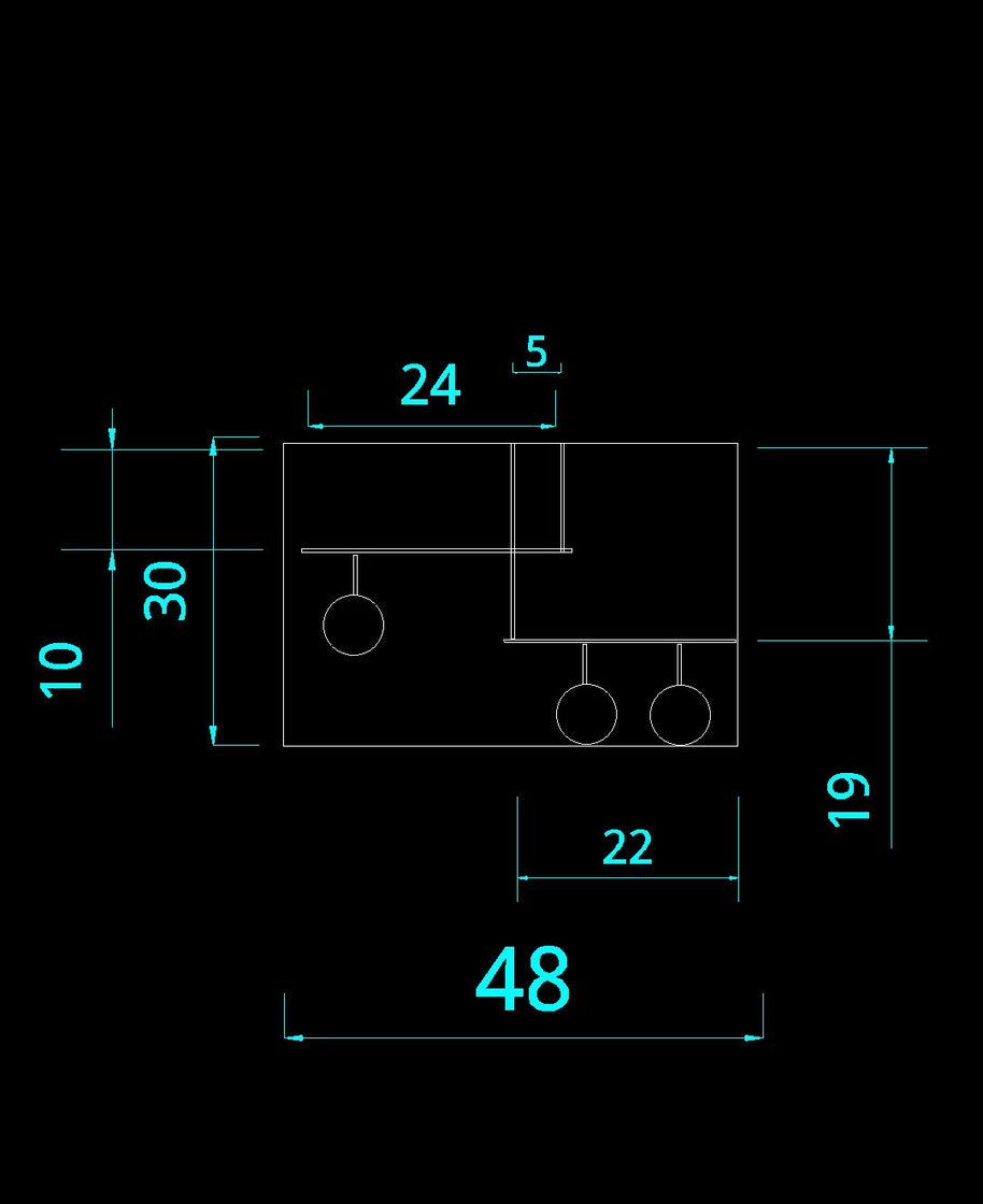 Dover Minimalist Chandelier