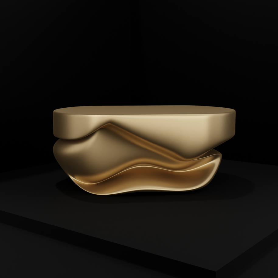 Wrinkled Coffee table 1.0 - I MEAN DESIGN