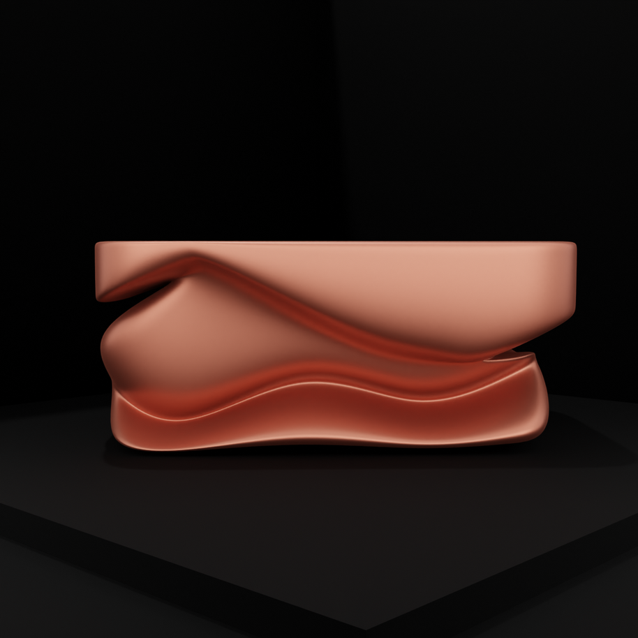Wrinkled Coffee table 2.0 - I MEAN DESIGN