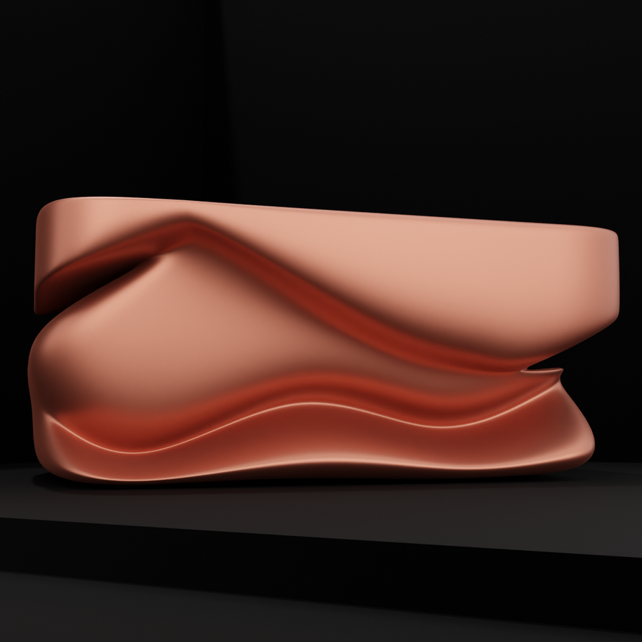 Wrinkled Coffee table 2.0 - I MEAN DESIGN