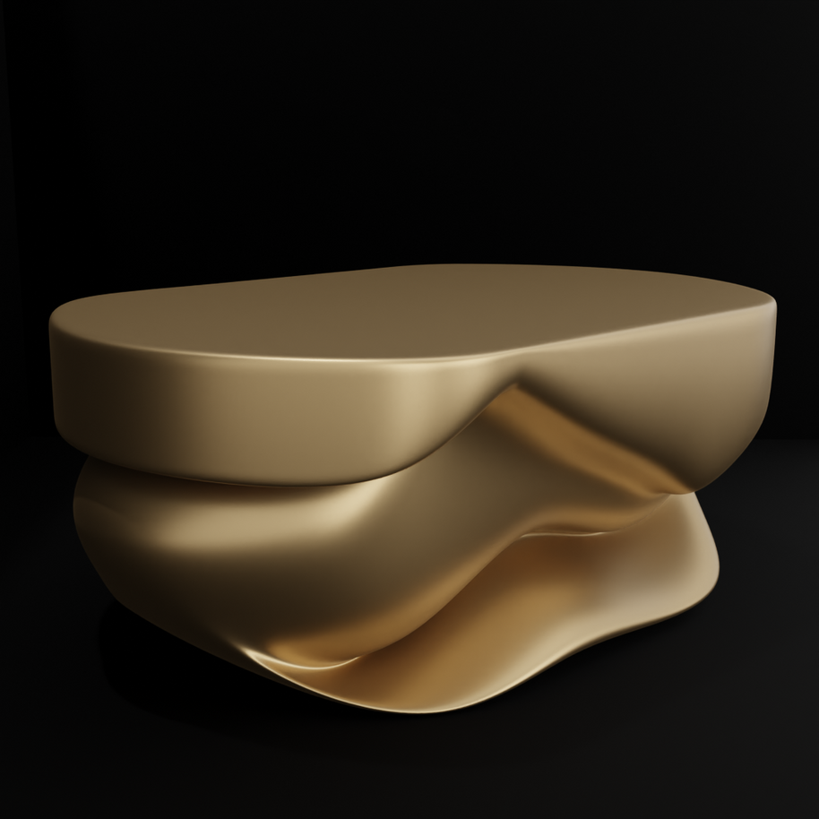 Wrinkled Coffee table 1.0 - I MEAN DESIGN